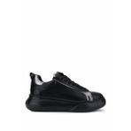 Tamer Tanca Kadın Suni Deri Siyah/Antrasit Sneakers & Spor Ayakkabı 1009 2200 BN AYK SK25-26 SIYAH/ANTRASIT