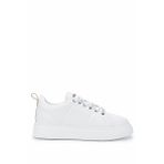 Tamer Tanca Kadın Vegan Beyaz Sneakers & Spor Ayakkabı 1009 117 BN AYK Y25 BEYAZ CILT
