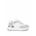 Tamer Tanca Kadın Vegan Beyaz Sneakers & Spor Ayakkabı 936 81185 BN AYK Y25 BYZ KROKO/LAME