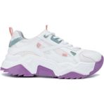 Tamer Tanca Kadın Vegan Beyaz/lila Sneakers & Spor Ayakkabı 936 65137 Bn Ayk SK24-25 Beyaz/lıla - Beyaz - Lila