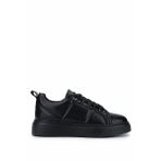 Tamer Tanca Kadın Vegan Siyah Sneakers & Spor Ayakkabı 1009 117 BN AYK Y25 SIYAH CILT