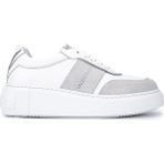 Tamer Tanca Mario Valentino Kadın Hakiki Deri Beyaz Sneakers & Spor Ayakkabı 1040 91B2213 Bn Ayk SK25-26 Bıanco/argento