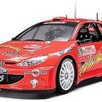 Tamiya 1/24 Bozian Peugeot 206 Wrc '05 Plastik Araba Maket Kiti