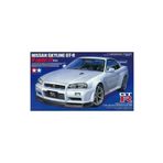 TAMIYA 1/24 Nissan Skyline GT-R V Spec II (R34) Plastik Araba Maket Kiti, Demonte Hobi Seti