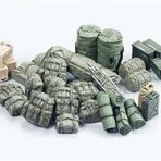 Tamiya 1/35 Modern U.S. Military Equipment Plastik Askeri Aksesuarlar Maket Kiti