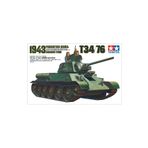 TAMIYA 1/35 Russian T34/76 1943 Plastik Tank Maket Kiti, Demonte Hobi Seti