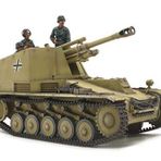 Tamiya 1/35 Wespe Italian Front Plastik Tank Maket Kiti
