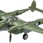 Tamiya 1/48 P-38 F/G Lightning Plastik Uçak Maket Kiti