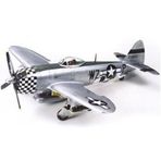 Tamiya 1/48 P-47D Thunderbolt Bubbletop Plastik Uçak Maket Kiti