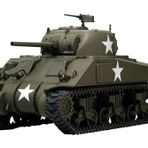 Tamiya 1/48 U.S. M4 Sherman Ear. Production Plastik Tank Maket Kiti