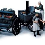 Tamiya 300035247 – 1: 35 Diorama-Set Feldkueche, 4 figürler