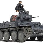 TAMIYA 300035369 1:35 Alman Panzerkampfwagen 38 (t) versiyonu E/F (1), sadık kopya, model yapımı, plastik kiti, el sanatları, hobi, yapıştırma, plastik kit, montaj, boyasız