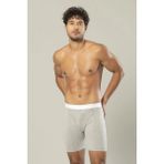 Tampap Erkek Uzun Paçalı Likralı Boxer 3lü Paket Erdem 1416 - Gri - 2XL