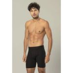 Tampap Erkek Uzun Paçalı Likralı Boxer 3lü Paket Erdem 1416 - Siyah - 2XL