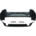 Tampon Seti Arka – BK-G7GTI-S3– Volkswagen Golf 7.5 Gtı (13-17 Golf 7 Için Uyumludur) - Siyah