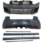 Tampon Seti Komple (Ön-Arka-Yan) – BK-G6R20 S1– Volkswagen Golf 6 R20 08-13 Arası Uyumlu - Siyah