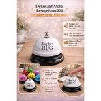 Tamsena Store Dekoratif Metal Resepsiyon Zili 6,5 cm Renkli Masa Zili