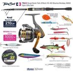 TAMSET Monkey 3000 Rock Fish 210cm Spin Olta Takımı Seti TS28