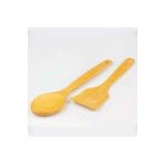 Tamu Tahta Kaşık Spatula Ahşap 2 Li Set 27CM Pilav Kaşığı