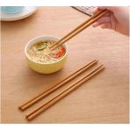 Tamu Yıkanabilir Bambu Chopstıck Japon Çin Yemek Çubuğu 10 Adet