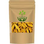 Tan Organik Zerdeçal Tane Kuru Kök (Curcuma Longa) 1kg - 1 Adet
