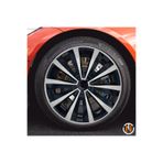 TANAC Toyota Corolla 15 İnç Jant Kapağı (Takım) Siyah Gri C106