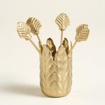 Tanda Çelik Kokteyl Çubukları 5x5x11 Cm Altın