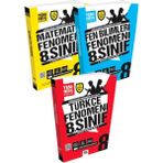 Tandem Yayınları 8. Sınıf - Matematik - Fen Bilimleri - Türkçe Fenomen Soru Bankası Seti