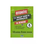 Tandem Yayınları 8.Sınıf T.c. İnkılap Tarihi Deneme Otorite Lgs 16 Deneme 10 Sarmal 6 Genel Yeni Nesil