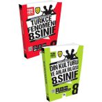 Tandem Yayınları 8. Sınıf Türkçe - Din Kültürü ve Ahlak Bilgisi Fenomen Soru Bankası Seti