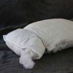 Tandoğan Nefes Alabilen %100 Yün Yastık Dolgulu Yastık (50*70*13) - 50 x 70 cm - Beyaz