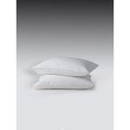Tanem Home %100 Pamuk Saten 50 x 70 cm Yastık Kılıfı 2'li Set - Beyaz