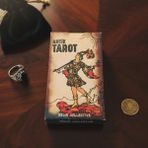 Tanem Mall Antik Tarot 78 Kart Seti – Vintage Stil Klasik Tarot Destesi ve Kehanet Kartları - 02-Sarı - ANTKTR1