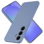 Taneny Samsung Galaxy A36 için Silikon Kılıf, Dayanıklı ve Şık Düşme Test Edilmiş Yumuşak Silikon Jel Kauçuk Slim Fit Darbeye Dayanıklı Koruma Telefon Kılıfı Samsung Galaxy A36 5G için (Gri)