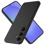 Taneny Samsung Galaxy A36 için Silikon Kılıf, Dayanıklı ve Şık Düşme Test Edilmiş Yumuşak Silikon Jel Kauçuk Slim Fit Darbeye Dayanıklı Koruma Telefon Kılıfı Samsung Galaxy A36 5G (Siyah)