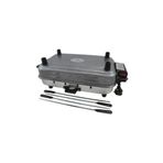 Taner Mega Boy Elektrikli Izgara Mangal Barbekü 40X11X25 cm