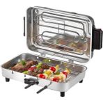 Taner Standart Boy Elektrikli Izgara Mangal Barbekü 31*21 cm - W TNRZ1700