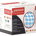 Tanex 10 mm 5000 Adet Mavi Tekli Kutu Nokta Etiketi