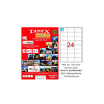 Tanex 2533 64,6x33,8 Kod Laser Etiket