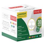 Tanex 30 mm 2000 Adet Beyaz Nokta Etiket
