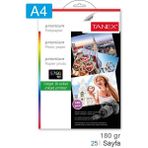 Tanex A4 Fotoğraf Kağıdı 180 gr 1 Paket 25 Adet Kaliteli Ofis ve Ev Kullanımına Uygun