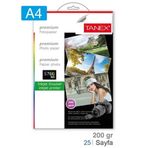 Tanex FOT200A4025 A4 25'li 200 gr Fotoğraf Kağıdı