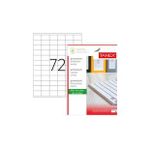 Tanex Lazer Etiket 100 Yaprak 35x23 Mm Lazer Yazıcı Etiketi