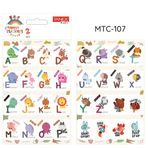 Tanex MTC-107 Öğretici Harf Okul Etiketi