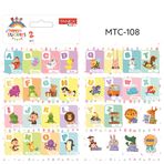 Tanex MTC-108 Öğretici Harf Okul Etiketi