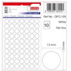 Tanex OFC-129 Beyaz Ofis Etiketi