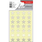 Tanex OFC-144 20 mm 84'lü Silver Yıldız Etiketi