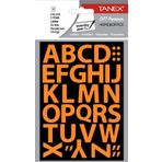 Tanex STC-555 Flo 23 mm 2'li Turuncu Harf Etiketi