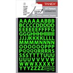 Tanex STC-563 Flo 10 mm 2'li Yeşil Harf Etiketi