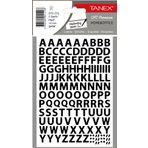 Tanex STC-573 10 mm 2'li Şeffaf Harf Etiketi